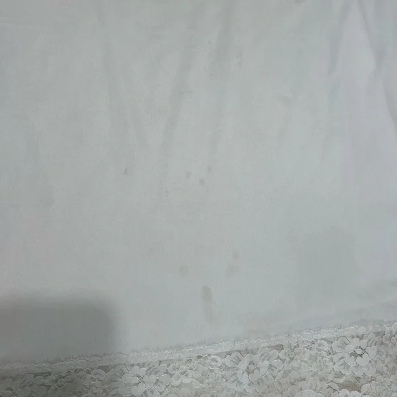 Vintage Connection by Maidenform Slip Dress — Size 36 (M) — Ivory Lace Trim — - Picture 6 of 8